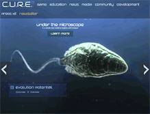Tablet Screenshot of curethegame.com